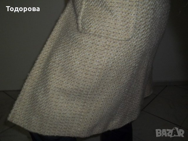 Елегантно дамско палто № М-Л, снимка 2 - Палта, манта - 22664096