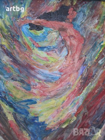 Автентична картина "Етюд", снимка 3 - Картини - 24805731