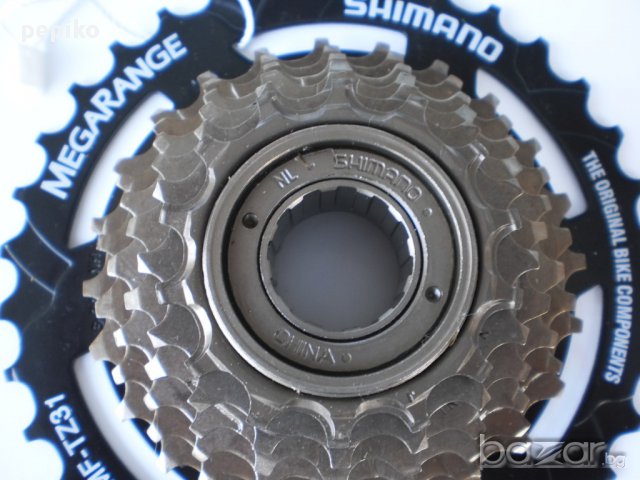 Продавам колела внос от Германия  венец за велосипед SHIMANO SUPER-LOW 14-34 T MF-TZ 31 с MEGARANGE , снимка 7 - Части за велосипеди - 16184504