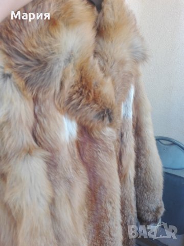  Палто от естествен косъм Лисица, снимка 6 - Палта, манта - 16630110