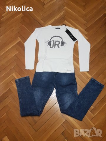 Нова оригинална блуза John Richmond  за 13-14 г.момче, снимка 2 - Детски Блузи и туники - 23001545