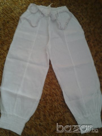 бели нови шалварки, снимка 5 - Панталони - 7370948