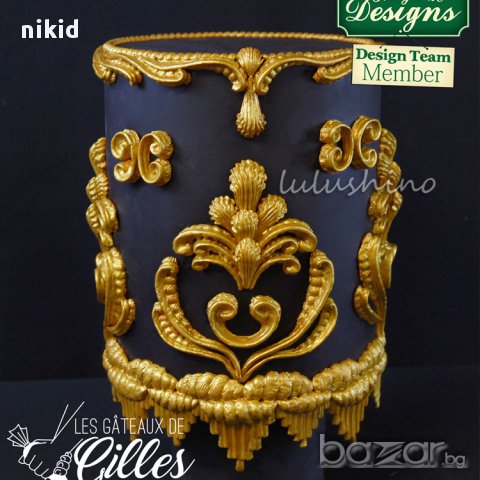 Малоредус мидички с назъбени краища силиконов молд форма декорация и украса торта фондан шоколад, снимка 2 - Форми - 17347813