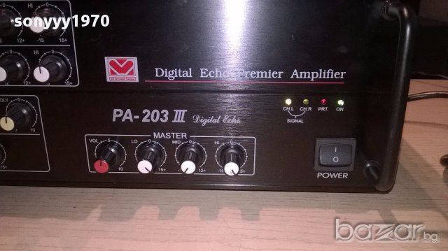 Jarguar suhyoung pa-203 lll 2x200watts-amplifier-внос швеицария, снимка 8 - Ресийвъри, усилватели, смесителни пултове - 15485077