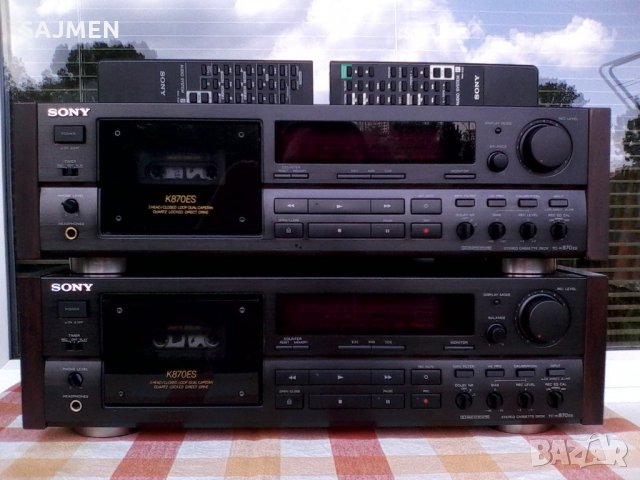 Sony TC – K 870es,ДЕК, снимка 16 - Аудиосистеми - 21926755