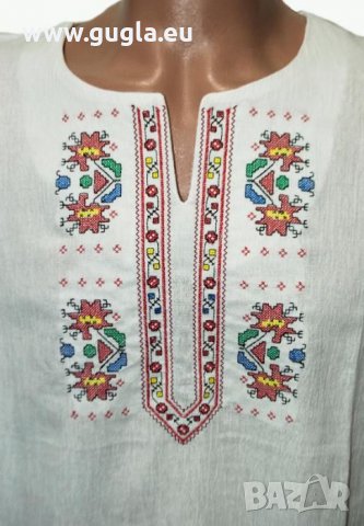 Българска дамска риза етно бродерия , снимка 2 - Ризи - 11339383