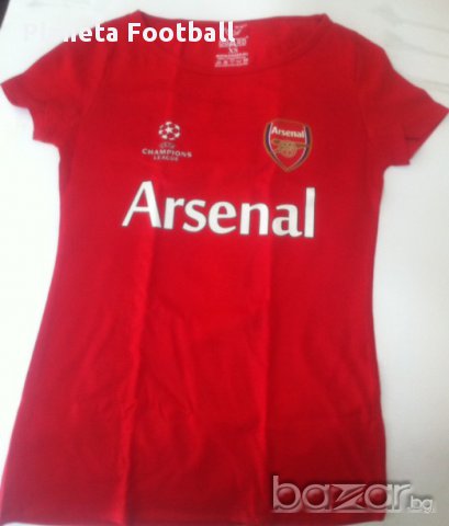  Дамска Фен тениска на Арсенал с Ваше Име и Номер!Arsenal London за всички дами фенове на Артилерист, снимка 3 - Тениски - 8650824