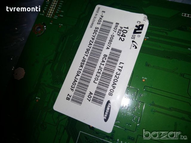 Main AV Board Bn41-01536a, снимка 5 - Части и Платки - 20691382