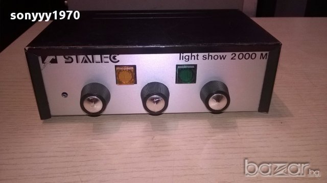 Stalec 2000m light show-внос швеицария, снимка 2 - Ресийвъри, усилватели, смесителни пултове - 15185876