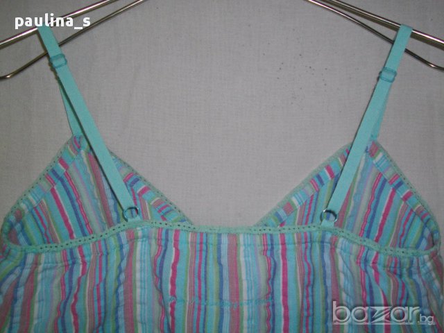 Два различни броя / XS / M / Памучен потник с бюстие "Оnly" и Цветен  , снимка 5 - Потници - 14388479