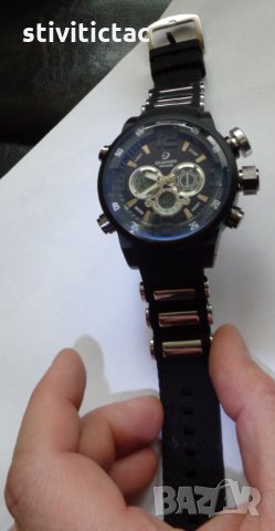 Мъжки часовник # QUAMER # ново бял.,, снимка 5 - Мъжки - 23814684