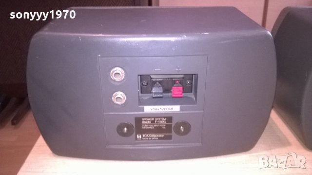 toa model f-150g made in japan-2x120w/8ohm-внос англия, снимка 13 - Тонколони - 22524850