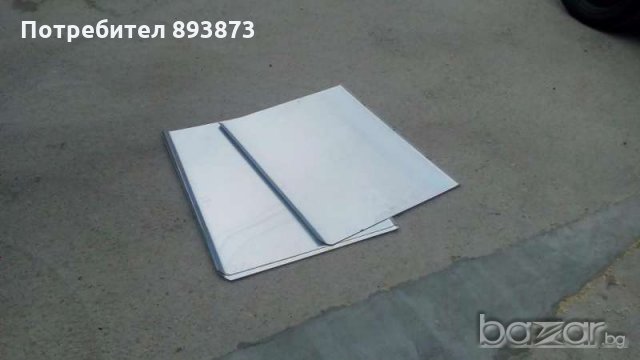 Алуминиеви плаки /ламарина/ за кошери 74х60 см