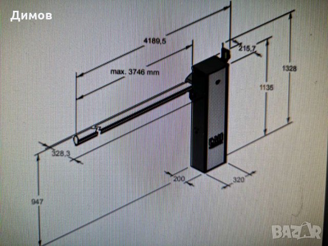  Италианска автоматична бариера TAU - 4 метра  "ДСД.БГ ” предлага и монтаж, снимка 2 - Друга електроника - 25963403