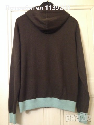 Quicksilver М мъжки суичър жилетка с цип и качулка , снимка 6 - Суичъри - 23995631