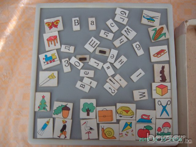 Магнитна азбука , снимка 3 - Образователни игри - 13822885