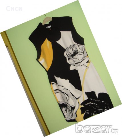 Намаление!!!Дамска рокля на цветя, снимка 1