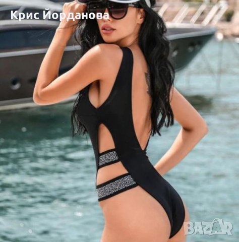 Бански костюм с ластик, снимка 6 - Бански костюми - 23844418