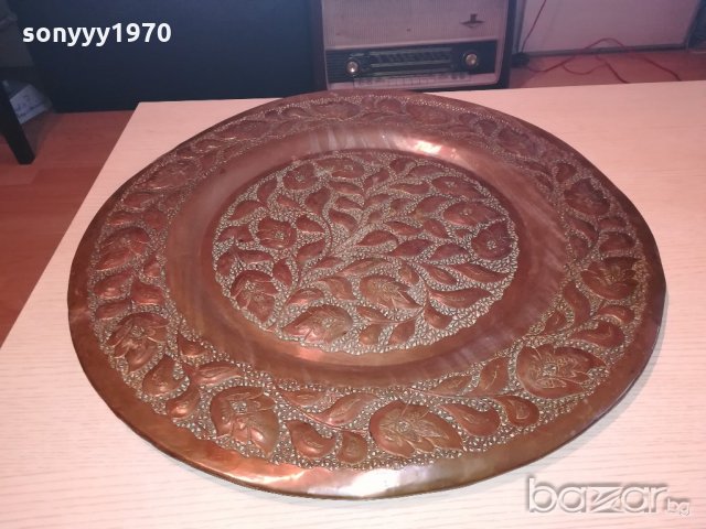 ретро колекция-огромна чиния редка плетка-внос швеицария, снимка 6 - Колекции - 20190851