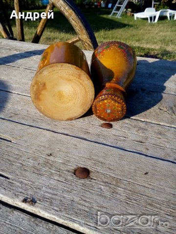 Дървено шише,сувенир, снимка 5 - Антикварни и старинни предмети - 17009272