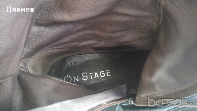 Ест.кожа ботуши On stage 39номер, снимка 2 - Дамски ботуши - 15789392