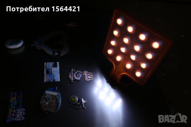 гъвкава работна Led лампа с магнити, 16 светодиода, 3 степени, Германия, снимка 8 - Лед осветление - 24609758