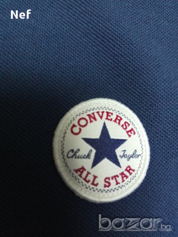 Нова тениска Converse Core Pins Polo Shirt, оригинал , снимка 6 - Тениски - 17783223