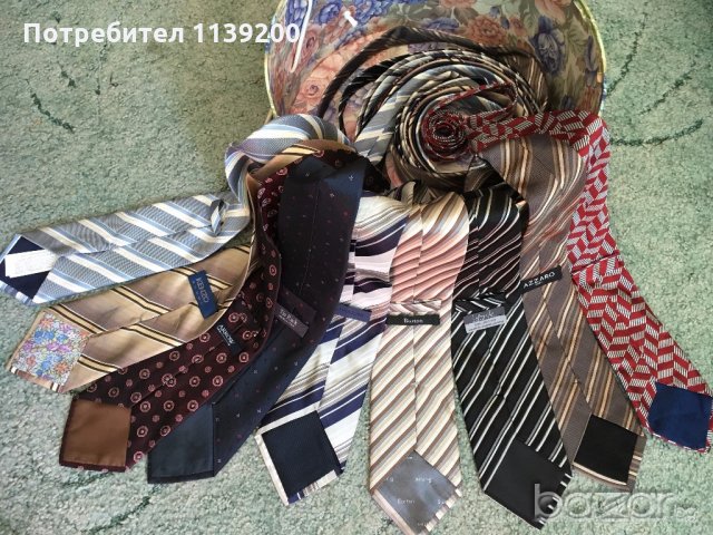 луксозни вратовръзки 15бр Kenzo Azzaro Zara Les Shadoks Burton Dupont , снимка 7 - Други - 17154731