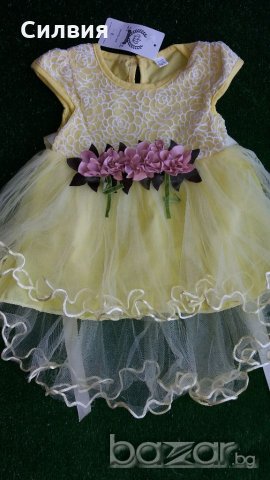 Роклички за 9м, 1г и 2г, снимка 2 - Бебешки рокли - 20857621