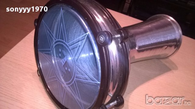 PARTY TIME-Тарамбука нова иноксова/метална 32х22 см-с врътки, снимка 6 - Ударни инструменти - 15733470