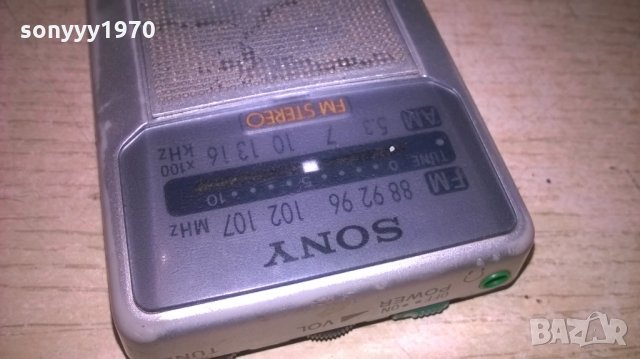 sony srf-s28 mini radio-9,5х6х2см-внос швеция, снимка 6 - Радиокасетофони, транзистори - 25536091