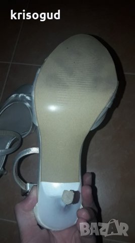 Елегентни официални сатенени обувки, НОВИ! Номер: 38, снимка 12 - Други - 21710799