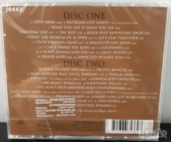 2CD TINA TURNER - All The Best, снимка 2 - CD дискове - 23270961
