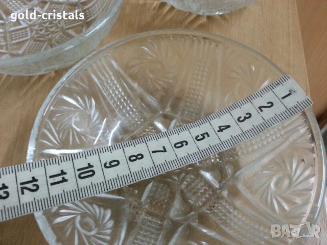 кристални  купички чешко стъкло , снимка 5 - Антикварни и старинни предмети - 22298589