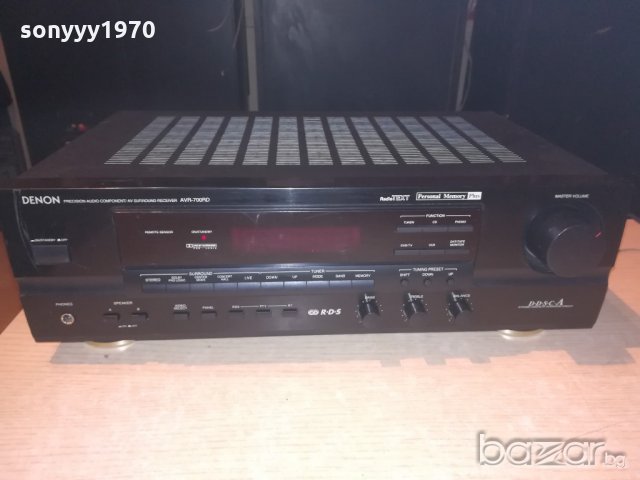 denon avr-700rd receiver-за ремонт-внос швеицария, снимка 2 - Ресийвъри, усилватели, смесителни пултове - 21071885