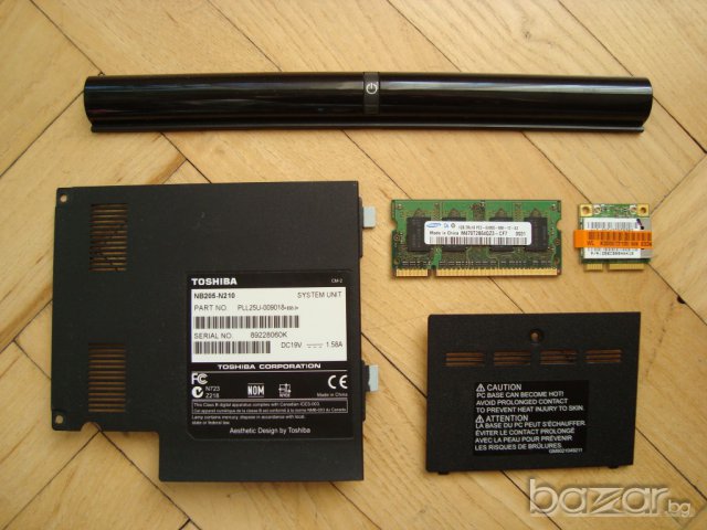 Toshiba Nb205-n210 лаптоп на части, снимка 4 - Части за лаптопи - 7070798