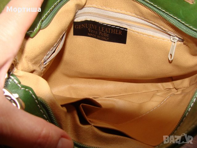  VERA PELLE оригинална чанта разпродажба , снимка 9 - Чанти - 21636086