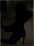 Елегантни черни  кожени ботуши , снимка 8
