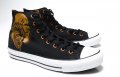 ПРОМО 🍊 CONVERSE ALL STAR № 35½ и 36 🍊 Дамски кецове BLACK&ORANGE нови с кутия, снимка 3