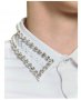 GIVENCHY WHITE STARS AND CRYSTAL BEADS Мъжка Риза с Кристали и Звезди size XS