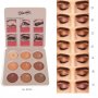 Classic Queen Pro.Color 9 palette eyeshadow Класик палитра за ослепителен грим сенки 9 цвята, снимка 5