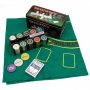 Комплект 200бр. чипове за американски покер с две тестета карти, снимка 1 - Карти за игра - 15741492
