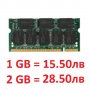 ЧИСТО НОВА Kingston Памет DDR SDRAM KVR333S0/1GR PC-2700S 333Mhz 200Pin DDR333 SODIMM PC-2700 , снимка 2