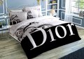 Луксозен Спален Комплект Dior код 55, снимка 1 - Спално бельо - 23999707