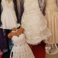 маркова официална шаферска сватбена булчинска маркова рокля, снимка 1 - Сватбени рокли - 23072094