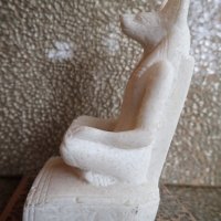 каменна статуетка на египетски бог , снимка 4 - Колекции - 21129590