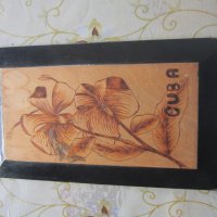 Кубинска картина върху дърво плакет, снимка 5 - Колекции - 25405157