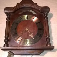 Hermle-ретро часовник-37х30х12см-внос швеицария, снимка 2 - Антикварни и старинни предмети - 17724868