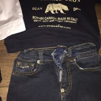 Dsquared оригинален лот -дънки , блуза , риза , обувки , снимка 6 - Детски комплекти - 20187268