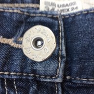 Дамски дънкови бермуди ZARA TRF оригинал, size 34/XS, отлично състояние, като нови!, снимка 5 - Къси панталони и бермуди - 17755680